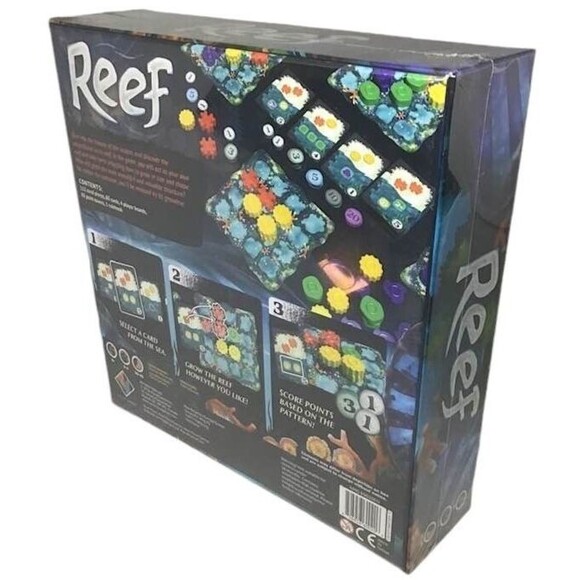 Reef Game Ocean Coral Grow Build Cards Board Emerson Matsuuchi NEW Sealed - Picture 4 of 6